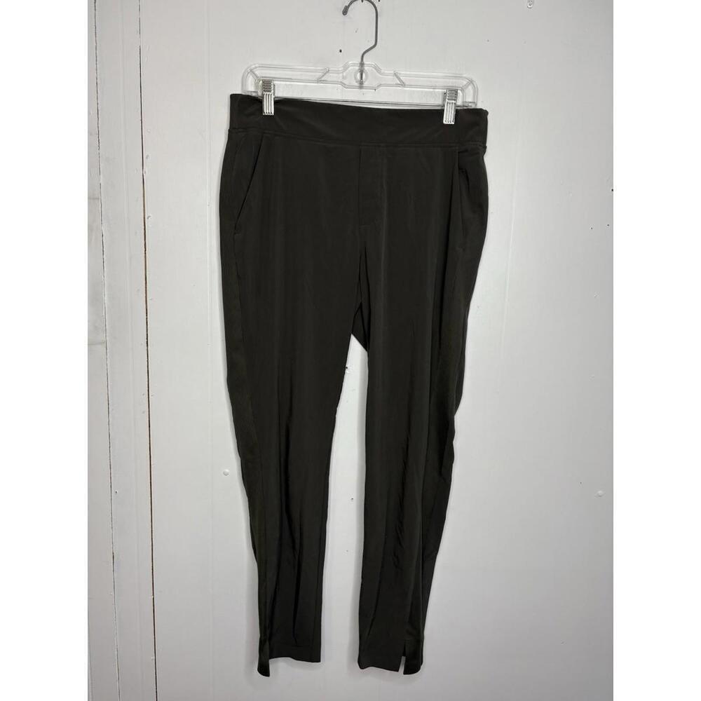 Athleta Pants Womens 6 Brooklyn Mid Rise Pull On Dark Green Athleisure Casual
